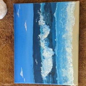 10"x8" Sea Canvas Wall Art